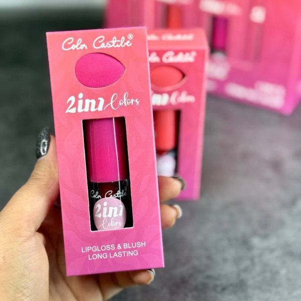 Moccallure Professio2 In 1 Makeup Deal – Color Castile Lip Gloss & Blush